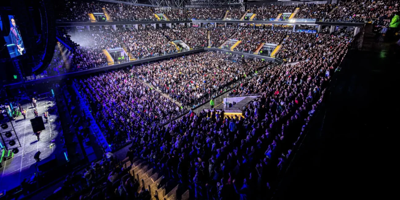 LOS ÁNGELES AZULES WRAPPED UP THEIR ARGENTINA TOUR WITH THREE SOLD-OUT SHOWS AT THE MOVISTAR ARENA IN BUENOS AIRES
