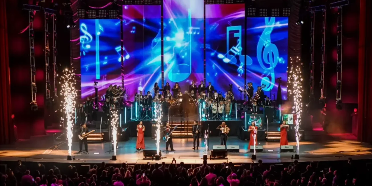 Los Ángeles Azules, National Auditorium